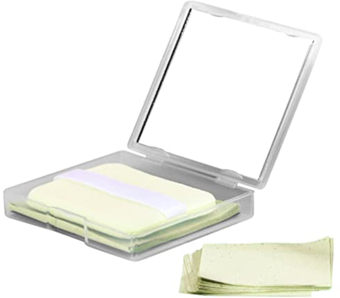 GLEAVI Gesichtsöl-blotting-blätter Ölabsorbierendes Papier-set Natürlicher Ölkontrollfilm Gesichtsreinigungspapier Für Männer Und Frauen