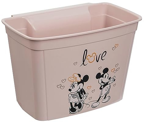 keeeper Minnie hanging organiser, 4 L, Scratch-resistant container, Ideal for nappies and cosmetics, Janek, Nordic Pink