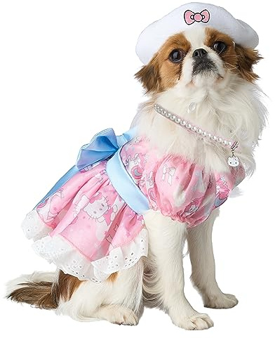 Hello Kitty Unicorn Dreams Pet Party Dress, X-Small for Teacup Sized Dogs