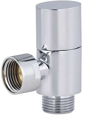 Robinet WC déco ovale mâle femelle ecrou tournant 12x17 (3/8) NOYON & THIEBAULT