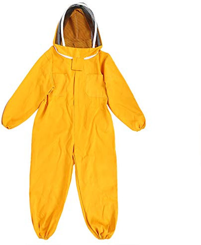 Imkeranzug, Imkerkleidung, Kittelzubehör, Atmungsaktiver Netzschleier, Zum Schutz vor Bienenstichen und Bienenstockoperationen (XL)