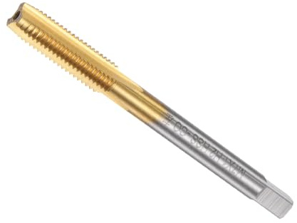 CoCud Gerade Nut Gewindebohrer M7 x 1 Gewindegröße Linksgewinde-Werkzeuge | Metrische, Titan-Kobalt-Hochgeschwindigkeitsstahl, für Aluminium Edelstahl Bronze Kunststoffe