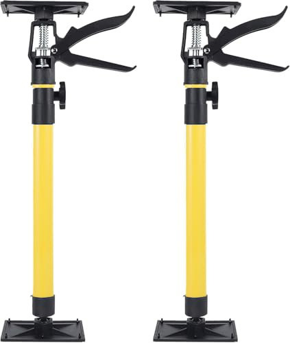 HEYOUTH Étai pour Plafond,Etai telescopique Reglable,étai de Porte,Hauteur 115-290 cm,Charge max. 40 kg,Accessoires de construction de cloisons sèches extensibles pour armoires