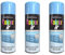 SDMAX Sky Blue Aerosol Spray Paint, Durable And Gloss Finish, Quick Drying, Long Lasting, Non-Cracking, Easy To Use, Lightweight And Portable, Multipurpose Use, 400ml (3PCS)