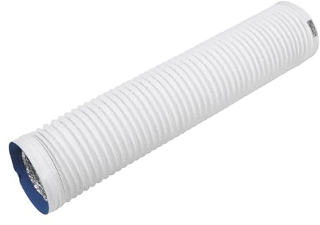 DOITOOL Tubo Flessibile di Sfiato in Pvc Prolunga per Tubo di Scarico Dell'aria Condizionata per Modelli Universali