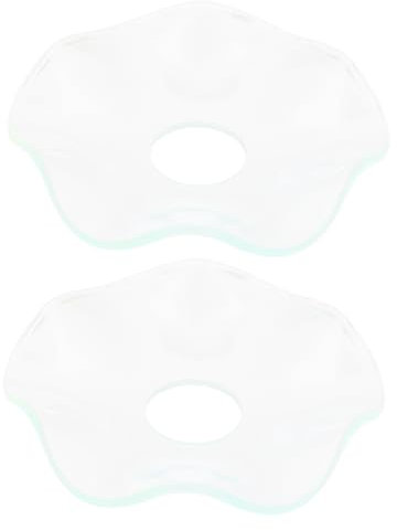 SOLUSTRE 2stücke Teiliges Klarer Glasteller Für Kerzenständer Tropfschutz Für Stabkerzen Tisch-Accessoire Dekoration Von Hochzeiten Und Abendessen