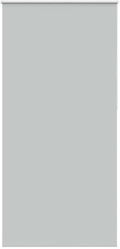 Verdunkelungsrollo Hellgrau 110x230cm Stoffbreite 105,7cm Fensterdekoration Verdunkelungsrollo für Wohnzimmer, Schlafzimmer, Büro und mehr