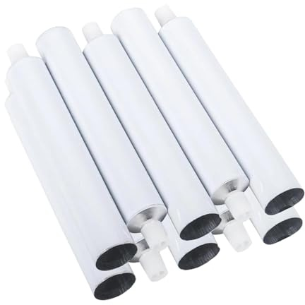 Baoblaze 10 pezzi di tubetti di vernice in alluminio vuoti, bottiglie di imballaggio per di artisti portatili e multifunzionali, barattoli per la