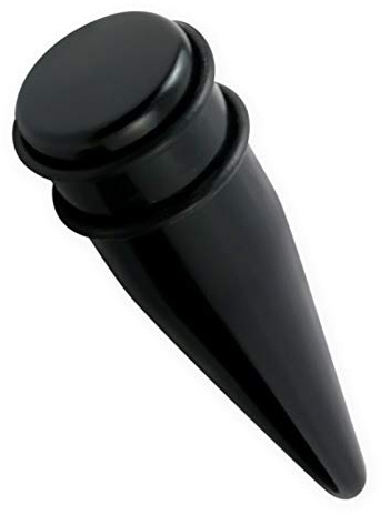 Fly Style Piercing Ohr Expander aus Acryl - Dehnstab Dehnstift Dehnungsstab Dehnungsstift Dehnsichel