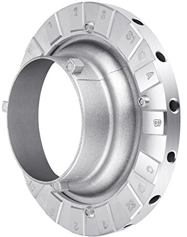 Neewer Metal Bowens Speed Ring Speedring Adapter for Bowens Softbox for Speedlite Studio Flash Strobe Monolight
