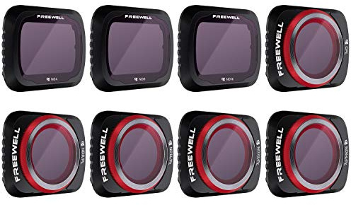 Freewell All Day - 4K Serie - 8Pack Filters Kompatibel mit Mavic Air 2 Drone