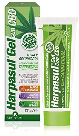 Natysal CBD Gel, 75 ml - Körperpflegemittel - CBD Gel - Körperpflegegel - Erwachsene - Erwachsene, sexuell aktive - Unisex
