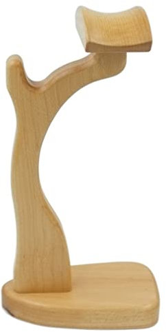 Headphone Hanger,Headphone Mount, Desktop Handmade Earphone Rack Game Table Accessories Multi-Function Headphone Holder Simple Solid Wood Headphone Stand for Desk (Color : Oak) (Color : ( Color : Beec