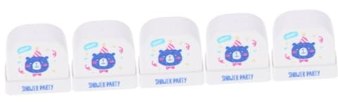 EXCEART 5stücke Namensstempel Für Mädchen Wasserdichter Personalisierter Textilstempel Material Für Kleidung Im Kindergarten Hause Kompakte Einfache Handhabung Perfektes Für Partys