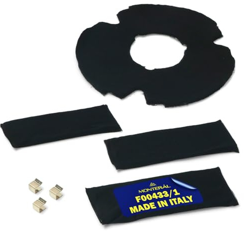 Filtro Carbone Attivo per Cappa Aspirante Cucina Ø240 mm F00433/1 per Elica | MADE IN ITALY - MONTERAL