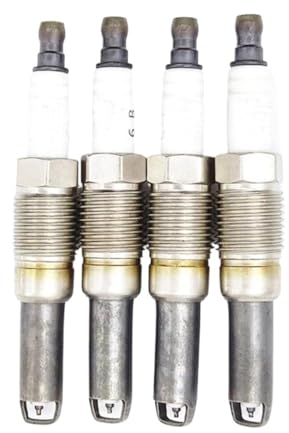 KFJFDHES 4PCS SP-514 PZH1F Platin Zündkerze Kerze Kompatibel Mit Ford Lincoln Explorer F150 PZK1F SP514 PZT1F PZH1F SP 514 Zündkerze Solides Terminal