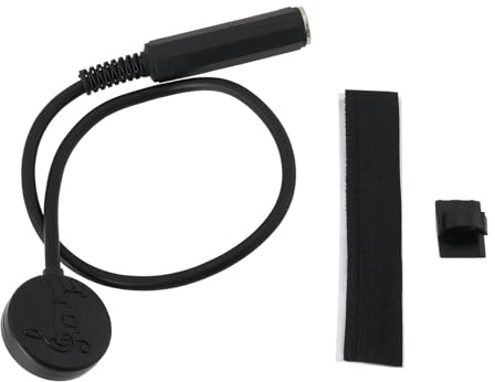 SG Store 1 Stück Akustikgitarren-Tonabnehmer Chip-Tonabnehmer Kontaktmikrofon-Tonabnehmer mit 42,5 Cm Kabel für Gitarre Ukulele Violine 1,3 Cm/3,1 Cm Schwarz