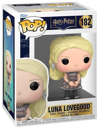 Funko POP! Harry Potter - Luna Lovegood in Dress | Offizielles Fantasy Merch - Vinyl Sammelfigur als Regal Deko - Geschenkidee zum Geburtstag für Fans und Sammler