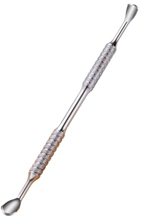 Cortacutículas de acero inoxidable para cutículas, herramienta de doble corte, removedor de uñas, cutículas, recortador