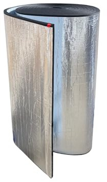ArmaFlex Duct Plus ALU självhäftande gummiisoleringsrulle 9mm 50cmx1m