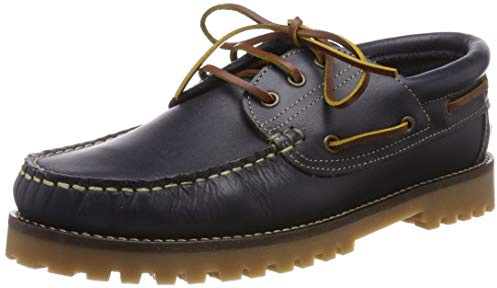 Benavente – Náuticos de Piel Clásicos para Hombre| Zapatos Náuticos con Cordones para Hombre | Suela Antideslizante | Estilo Elegante | para Uso Diario, Otoño e Invierno