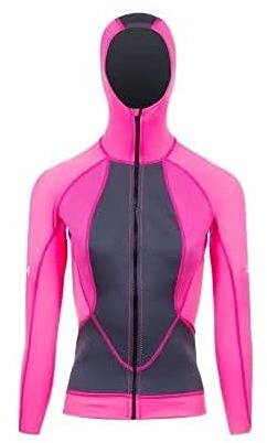 Giacca con cappuccio ATOLL 2mm Donna Rosa