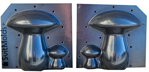 SvitMolds Kunststoff Form DIY 3D Pilze Statue Dekoration Gartendekoration Haus Gartendekoration Fabelhafter Garten – Rasendekoration (D64)