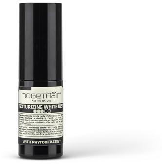 Togethair texturizing white dust - Polvo voluminizador de fijación media efecto mate, aporta volumen instantáneo, estructura y densidad al cabello.