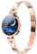findtime Smartwatch für Damen, Stahl, wasserdicht, mit Herzfrequenz- und Fitnessmonitor, für Android und iOS, IP68, wasserdicht, gold, Modern