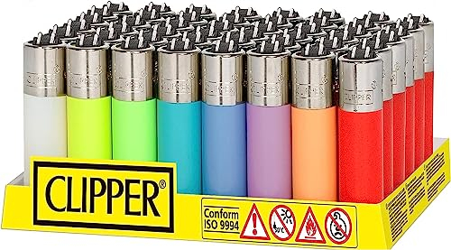 HIBRON 48 Mecheros Encendedores Pocket Recargables y Reutilizables (O)