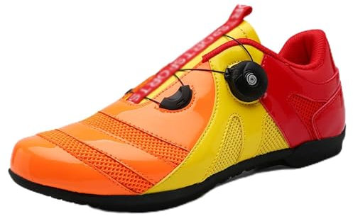 Blissbuilt Fahrradschuhe Herren Damen Rennrad haltbares und leichtes,atmungsaktiv Atmungsaktiv Harte Sohle Radsportschuhe Pedal Reitschuhe für Herren und Damen Radfahren Rennrad