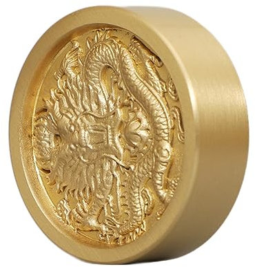 CAXUSD Brass Letterweight Für Kalligraphie Und Chinesische Malerei Eleganter Briefbeschwerer Aus Messing Für Schreibtisch Zum Festhalten Und Glätten Von Papier Für Kunst Und