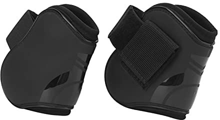 OPPWONG Pferdegamaschen, Schützende Pferdesehnengamaschen, Schienengamaschen für Pferde, Pferdeschuhe, Reiten, Reitausrüstung Zum Reiten, Stoßdämpfender (EIN Paar extra große Hinterbeine)