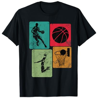 Basketball Basketballer Kinder Jungen Herren T-Shirt