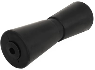 Knott Kielrolle 300 mm für Bootsanhänger, Rumpfschutz beim Slippen und Transport, 97 mm Durchmesser mit robustem Stahlkern und 17,5 mm Bohrung