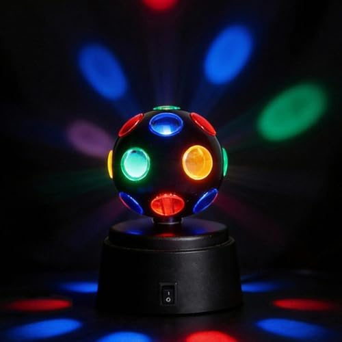 Palla disco LED Piccola Decorazione Casa Colorata Lampeggiante