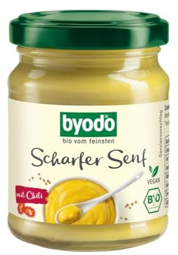 Bio Scharfer Senf (extra scharf) 2 x 125 ml