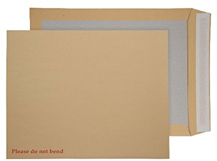 Sobres de tamaño C3/A3 con reverso de cartón de 1000 micrones y frente de papel resistente para asegurar la protección al colocar artículos plegables, 10 unidades, de Realpack.