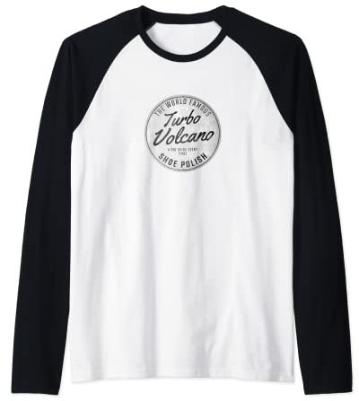 Retro World Famous Turbo Volcano Marke Schuhcreme Raglan