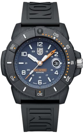 Luminox Herren Analog Quarz Uhr mit Kautschuk Armband XS.3602.NSF