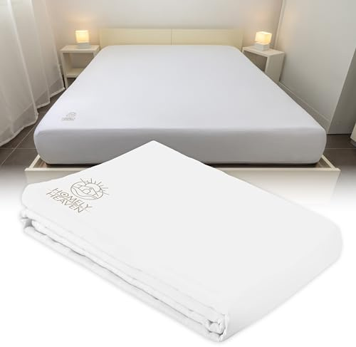 Coprimaterasso Matrimoniale 160x200 – Cuciture ed Elastico Rinforzati, Protezione Totale per Materassi Fino a 35 cm