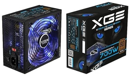 Fuente de Alimentación 80+ 700W, eficiente y fiable, Ideal para Equipos de Alto Rendimiento y Gaming.