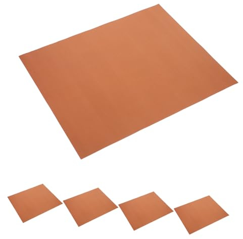 TOYANDONA 5pièces Lot de Tapis De Cuisson Antiadhésifs pour Barbecue Réutilisables Et Résistants Chaleur pour Grillades Et Pâtisseries