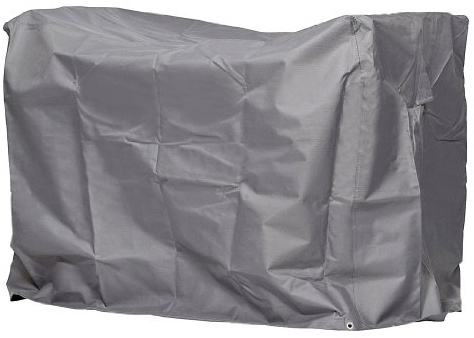 Mehr Garten Gartenmöbel Schutzhülle Sitzgruppe rechteckig 125x70x94 cm | 600D Oxford - wasserdicht, UV-beständig, reißfest und winterfest – Abdeckung für Gartentisch & Gartenstühle mit Kordelzug