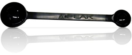 PEAK XXL Messlöffel 30 cm – Doppelter Dosierlöffel (15 ml & 50 ml) für Proteinpulver, Creatin & Supplements – Extra langer Stiel für Dosen & Beutel, BPA-frei, Schwarz