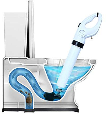 YLXD Saugglocke-WC Plunger,Toilettenkolben,Ultrahochdruck Multi-Funktions-Abflussreiniger mit 4 Kolbenkopf für Toilette,Waschbecken. Abfluss, Abflussbecken und Bad