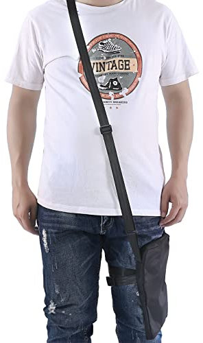 Housse pour sac de drainage urinaire/sac de collecte à urine, sac caché avec ceinture de cuisse pour sonde de Foley, support pour d’autres liquides corporels postopératoires, sac à bandoulière