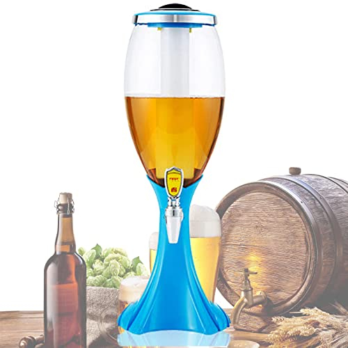 Girafe Biere, Tireuse à Bière Machine de Distributeur de Boissons 3L Parfaite pour les Fêtes et Gameday Accessoires de Bar à Domicile