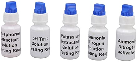 Bodentest Flüssiger Boden-PH-Testkit Echtzeit-Lesetest Boden-PH-Stickstoff-Phosphor- Und Kaliumgehalte Für Die Landwirtschaft, Den Gartenbau Und Die Landwirtschaft