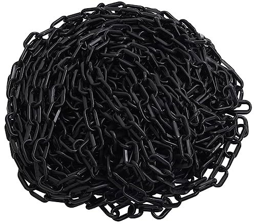SKM Absperrkette Schwarz 30 m Ø6 mm Kunststoff, Weight: 1.56 kg, 150931